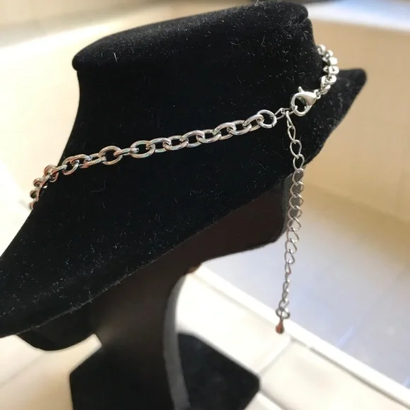 Gorgeous turquoise-colored statement necklace - Picture 3 of 3